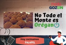 Falafel en nuestra sección de cocina