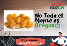HOY COCINAMOS NUGGETS DE POLLO