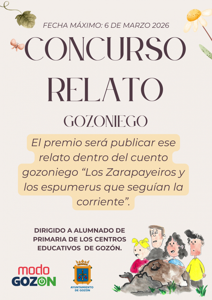 cartel concurso relato gozoniego