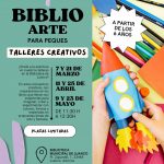Biblioarte llega a la Biblioteca de Luanco con talleres creativos para menores