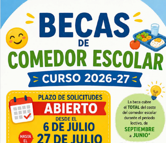 BECAS DE COMEDOR ESCOLAR 2026–27: Abierto el plazo de solicitudes en Gozón